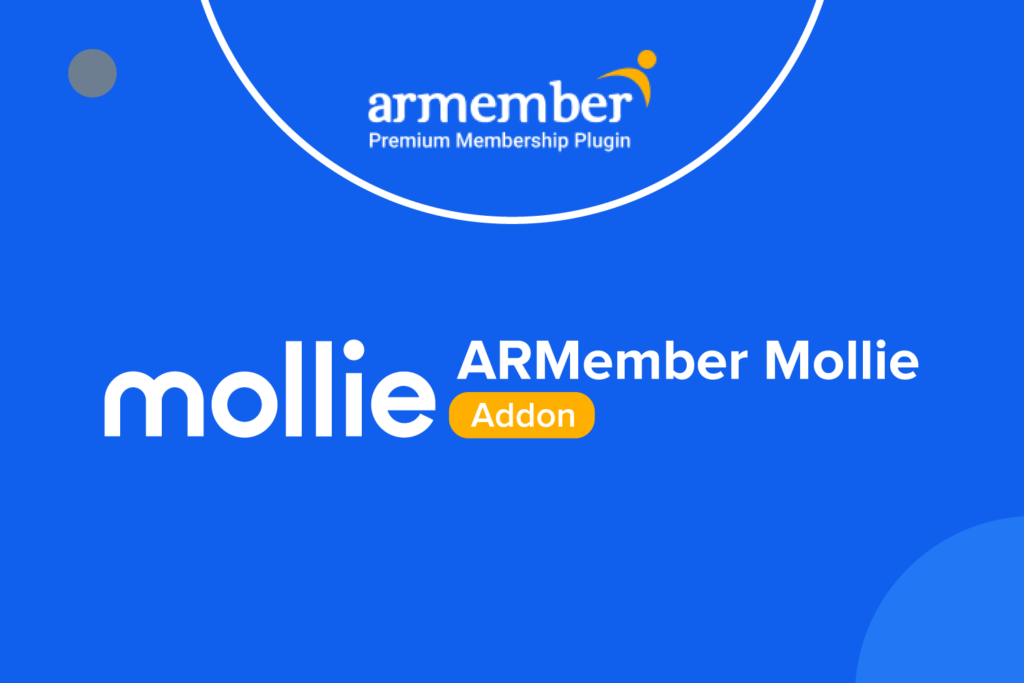 ARMember Mollie Addon v3.1
