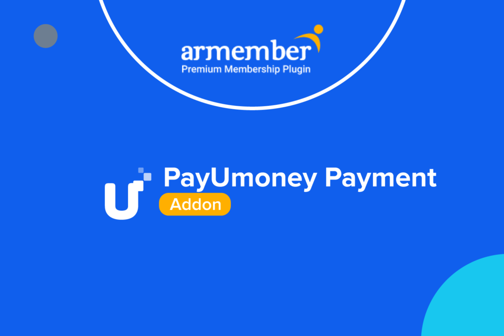 ARMember PayUmoney Payment Addon v1.5