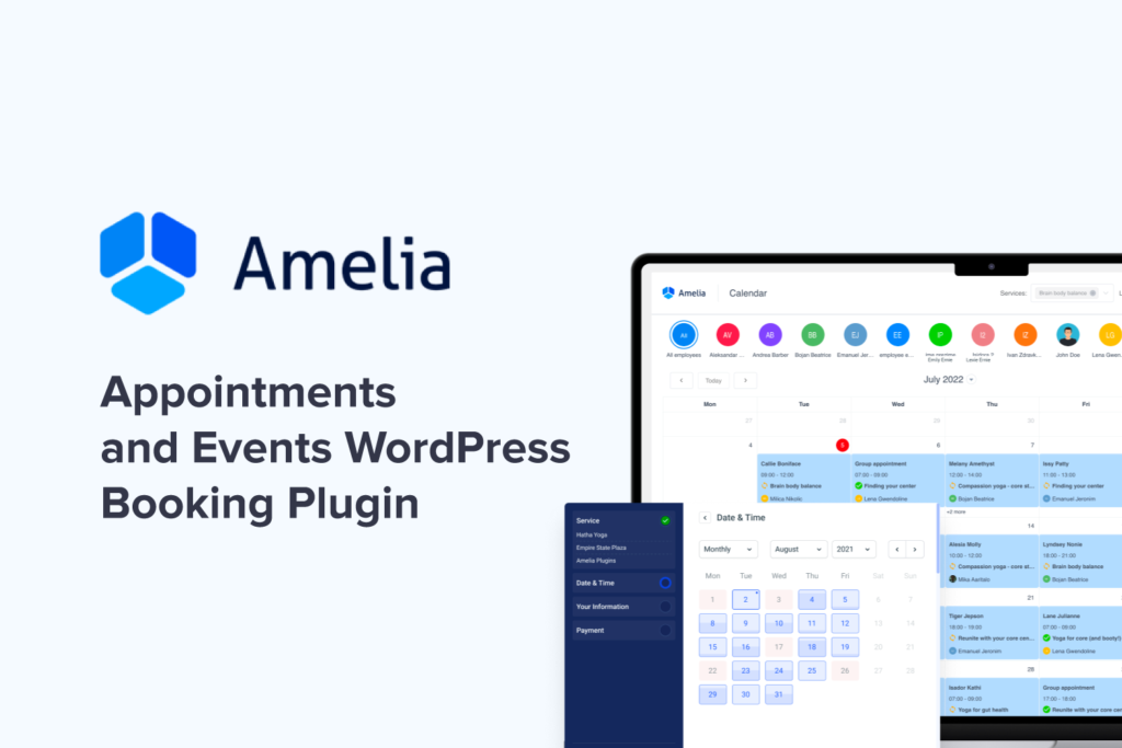 Amelia – Enterprise-Level Appointment Booking Plugin v6.2.2