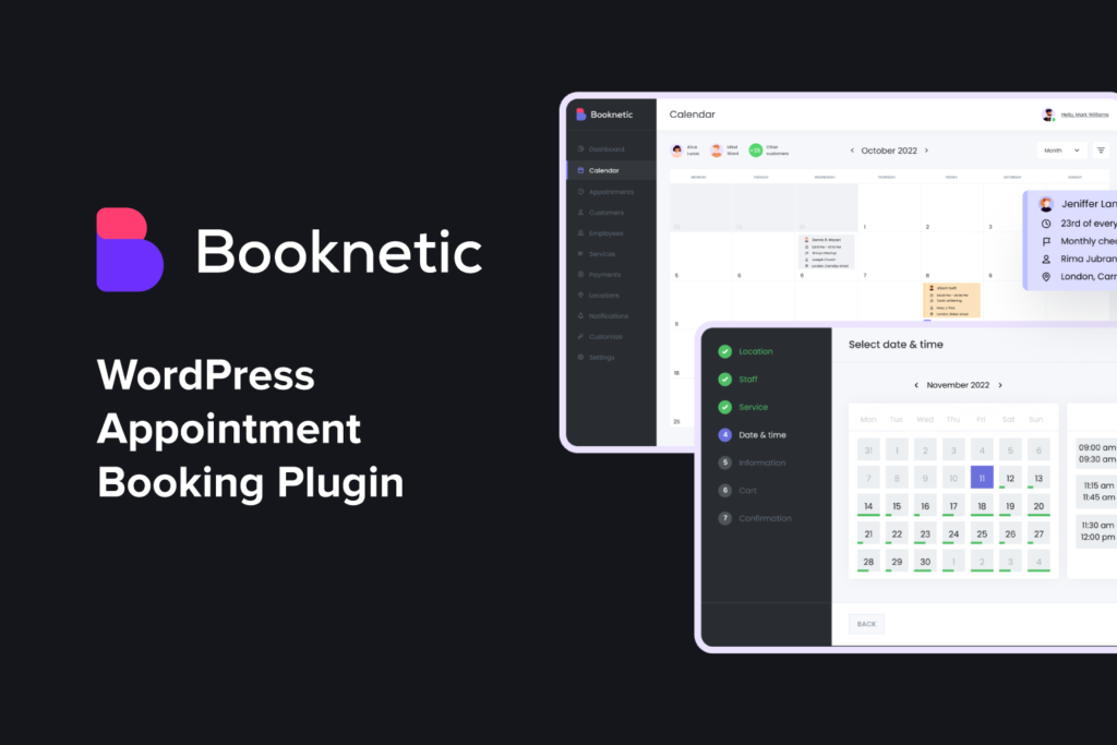 Booknetic v3.5.4 – WordPress Appointment Booking Plugin