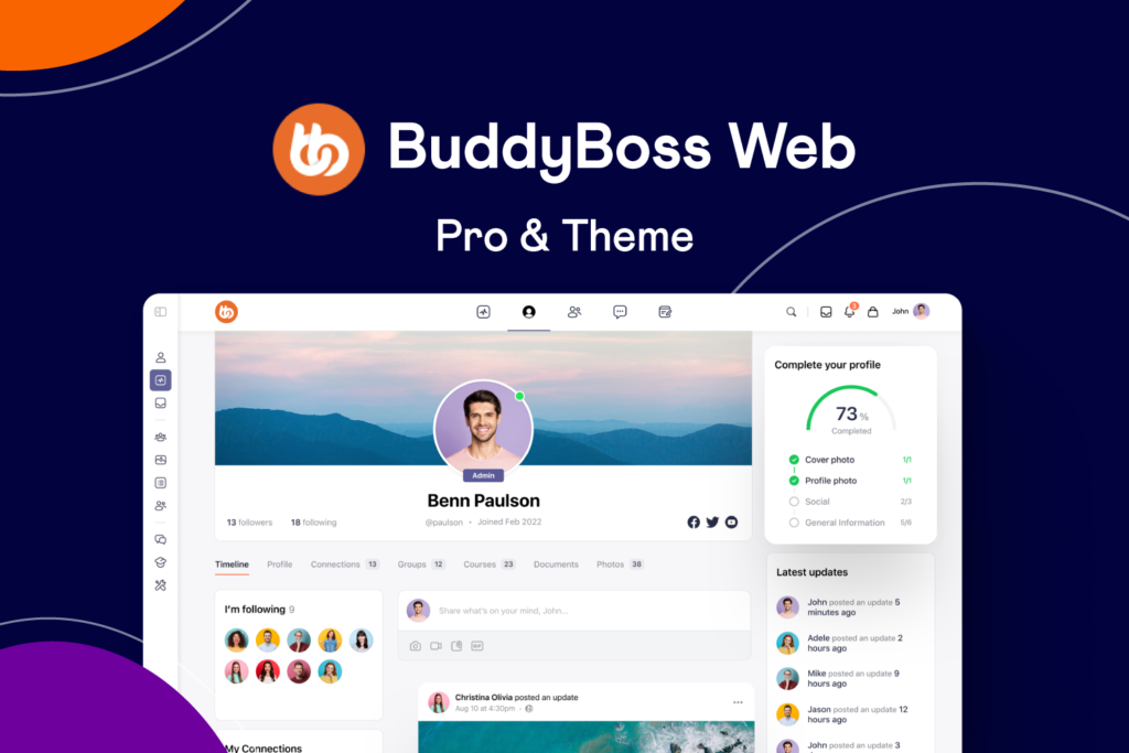 BuddyBoss Platform Pro v2.2.1.1 + Theme v2.2.1.1