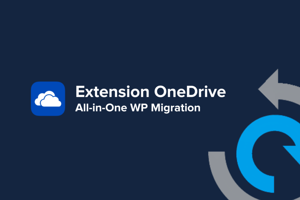 All-in-One WP Migration OneDrive Extension v1.60
